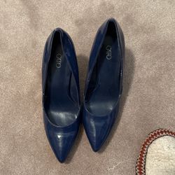 Cato Navy Blue Heels