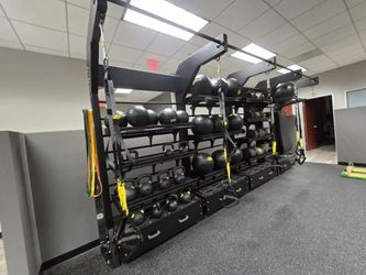 TRX Studio Line Quad Bay With Accessories Weights Commercial Gym Equipment Exercise Fitness Functio