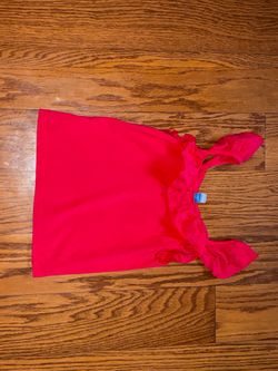 cute red/pink summer top old navy