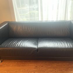 Black  Couch 75 Inches