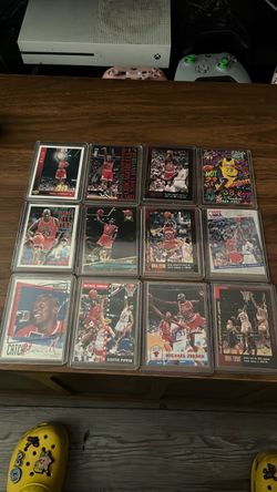 12 cards Michael Jordan