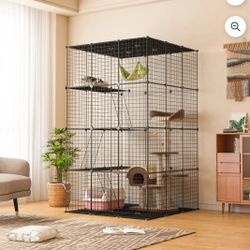 "Cat Cage Playpen for 1-3 Cats, DIY, NEW 
B4-4N40T
Brand new in box "