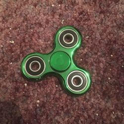 Metallic Green Fidget Spinner