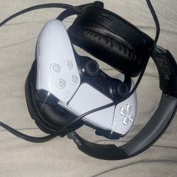 Ps5 Controller cord On Headset