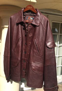 Motorcycle leather Jacket. LUGZ . Genuine leather. Excellent condition.