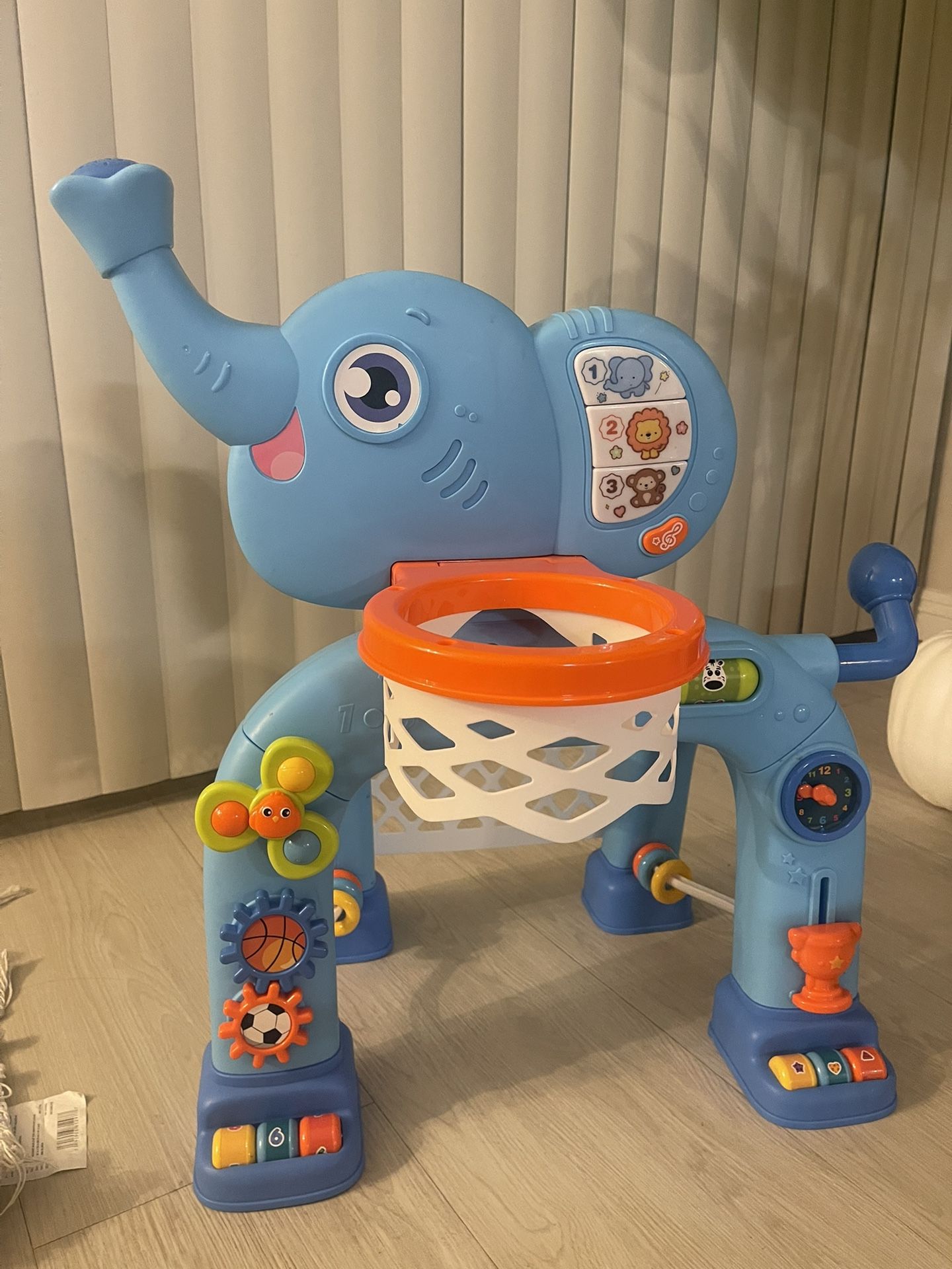 Kids Elephant Basket Ball Learning Toy