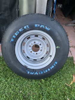 Original tire for a Chevy blazer