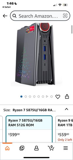 Mini gaming computer