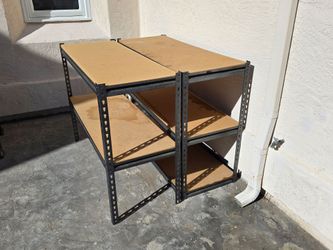 Heavy-Duty Shelving Rack Units (Stackable to 6ft)