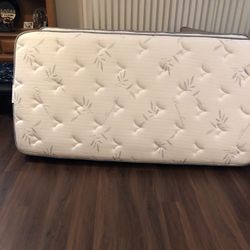 Twin bed and frame