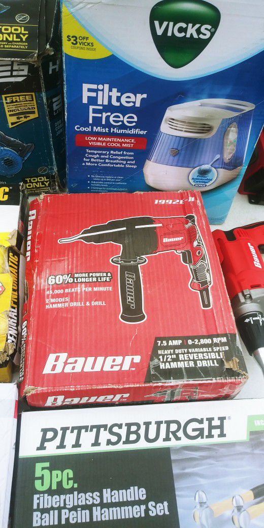 Tool Bauer Hammer Drill New In The Firm On Price