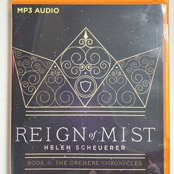 REIGN OF MIST: The Oremere Chronicles Book #2 by Helen Scheuerer (Audio MP3-CD) Young Adult Unabridged Audiobook Fantasy *Unused*