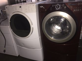 Whirlpool Washer and kenmore gas dryer