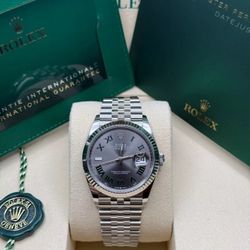 Rolex Datejust 36 Wimbledon Dial 126234 Jubilee Brand New 2025