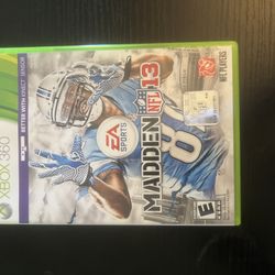 Xbox 360 Madden 13