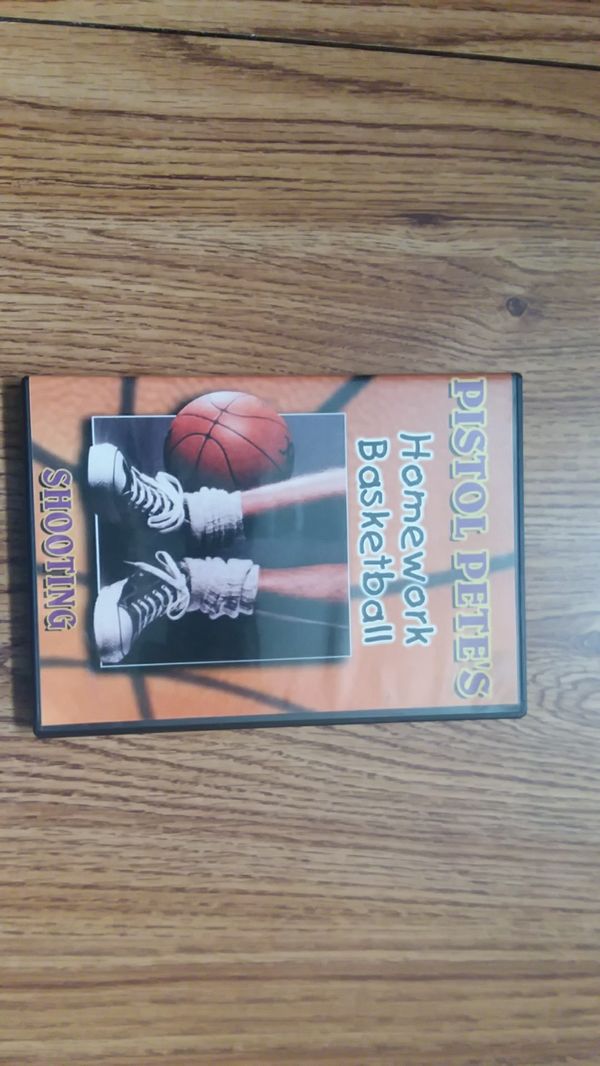 pistol pete's homework basketball 4 dvds