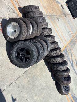 1x BFG K03 245/75R17 2x Falken Wildpeak 265/70R17 7x Dunlop GrandTrek 265/55R20 8x BFG K02 245/75R17 8x BFG Trail Terrain 245/60R18 11x BFG Trail Terr
