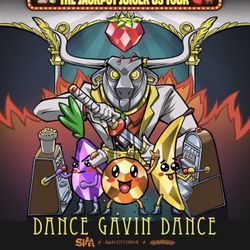 Dance Gavin Dance Ticket 