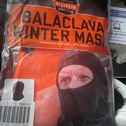 Balaclava Face Mask Orange