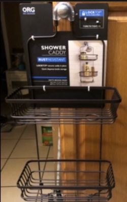 New ORG shower caddy/brown
