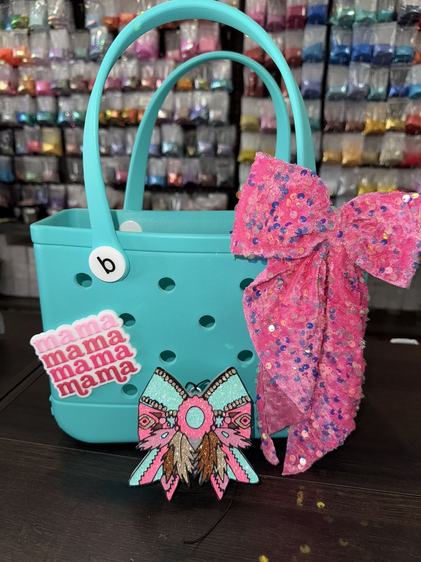 Bogg Bag Charms, Bags, Bows Etc Available