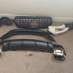 Mercedes CLA Carbon Fiber Parts