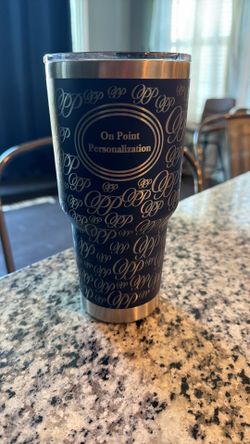 30oz Personalized Yeti Tumblers - Navy