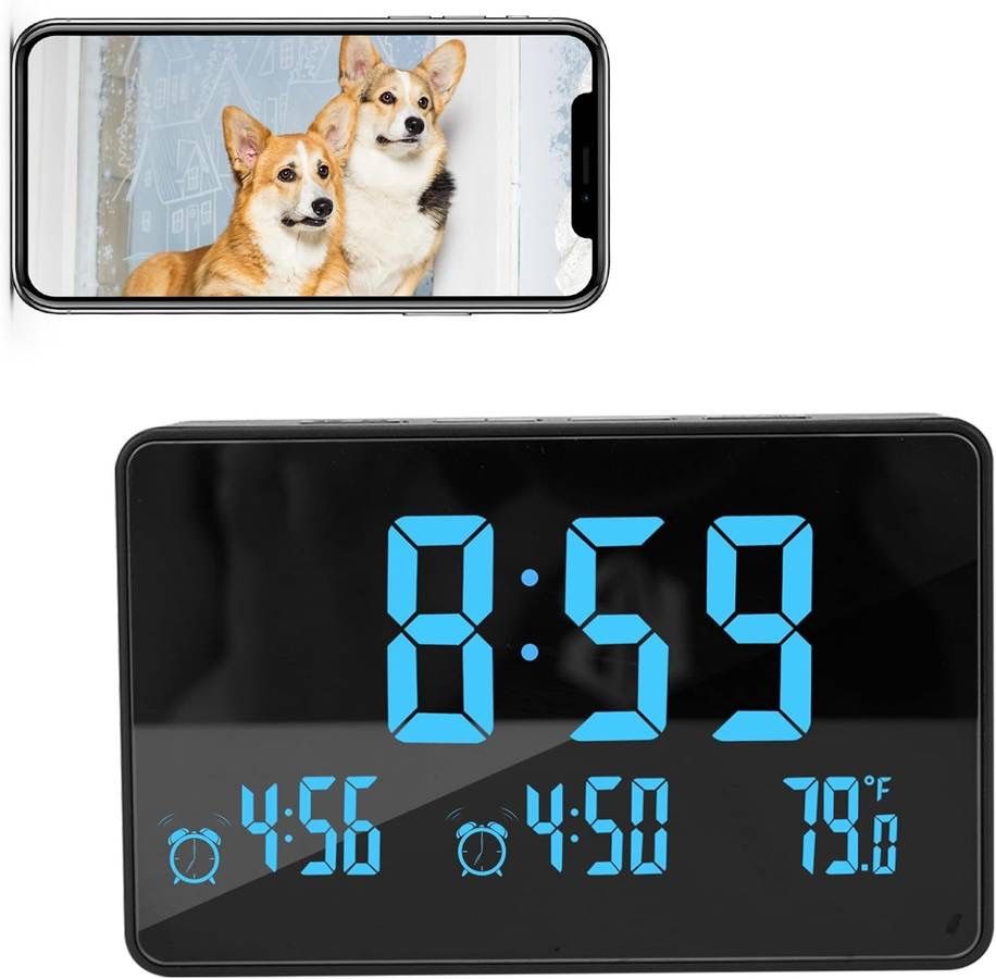 new Full HD 1080P WiFi Security Camera Clock- Indoor Security Camera Clock with Night Vision and Motion Detection About this item Full HD 1080P Reso