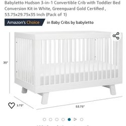 Modern Baby Crib Toddler Bed Set