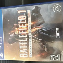Battlefield1 PS4 Game
