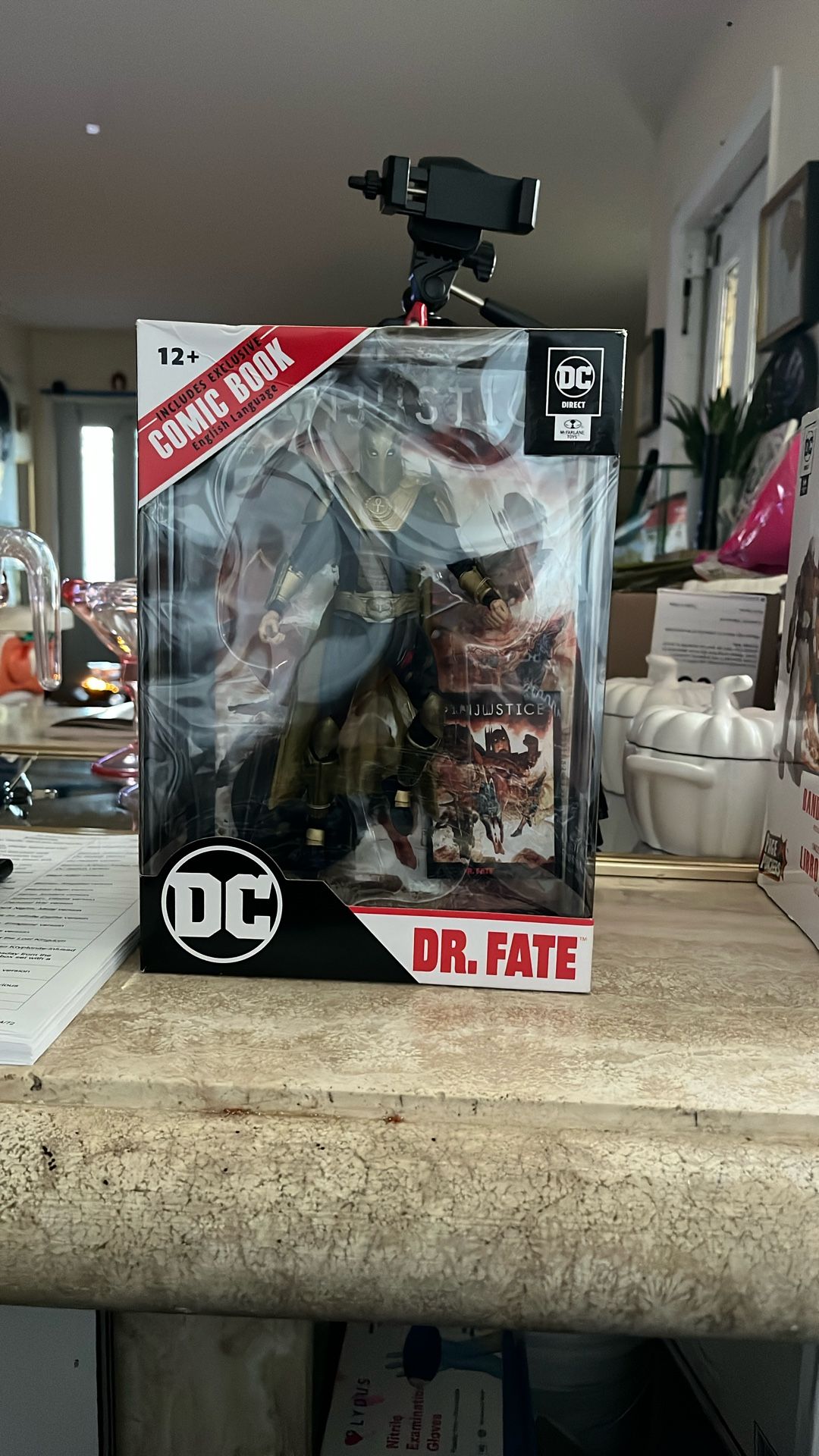 Dr.Fate Figure & Comic book