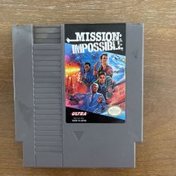 Nintendo Nes Mission Impossible 
