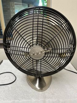 Vornado Silver Swan fan-brushed nickel-like new