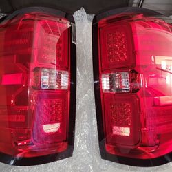 14-18 Chevrolet Silverado LED Taillights Luces Traseras Calaveras Focos Luces Chevy