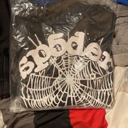 Spider hoodie og black 