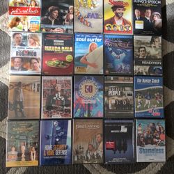 20 BRAND NEW DVD’s 