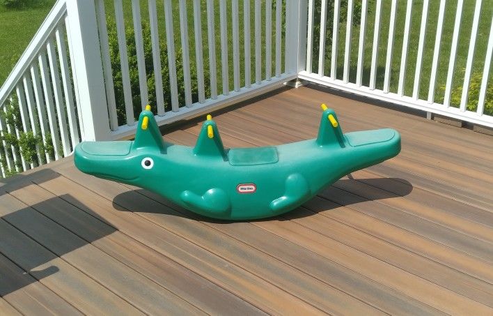 
Little Tikes Plastic Classic Alligator Teeter Totter