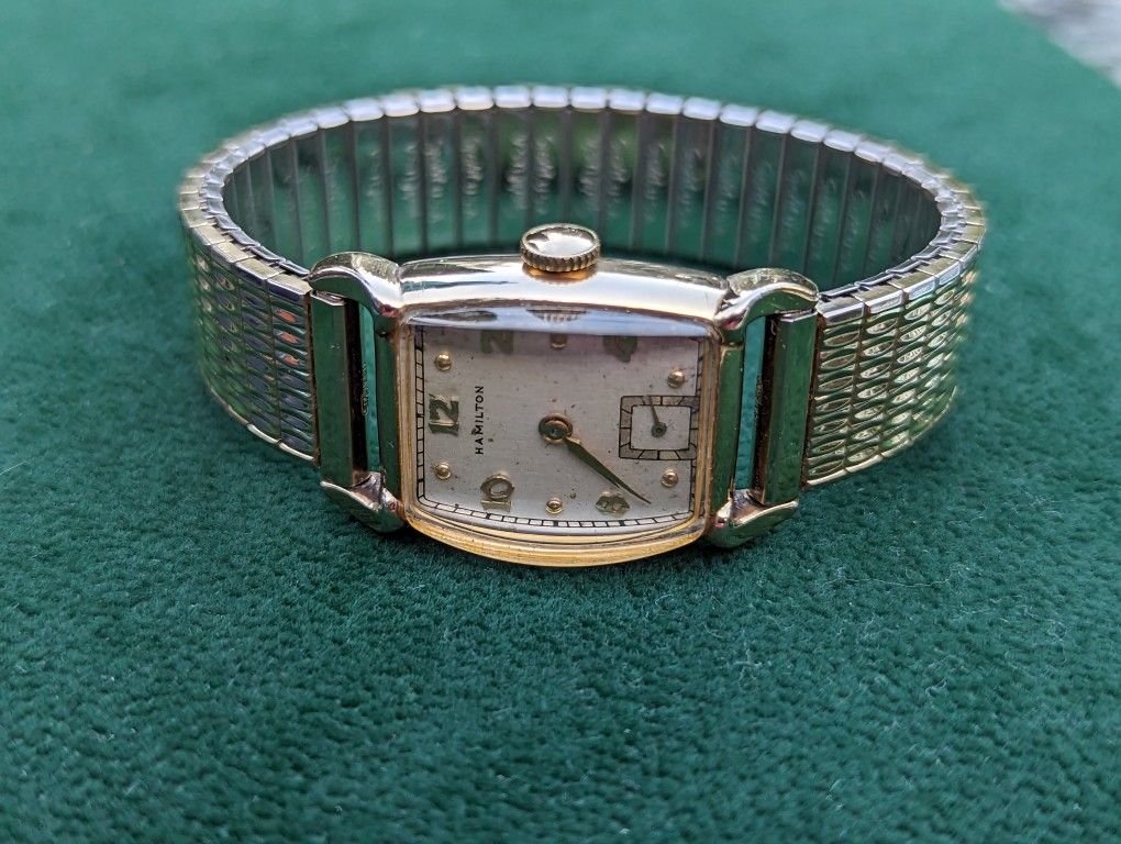 Vintage Hamilton 10k Gold Filled Watch