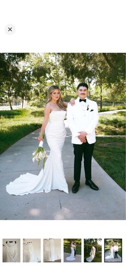 House of CB ivory wedding dress size Medium
