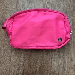 Pink Lululemon Belt Bag 