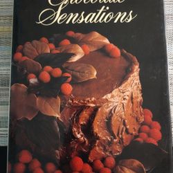 Cookbook Chocolate Vintage Hard Cover