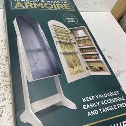 Jewelry & Make-Up Armoire - New
