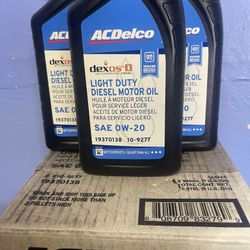 0w20. Diésel. ACDELCO 