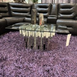 Glass Top Coffee Table