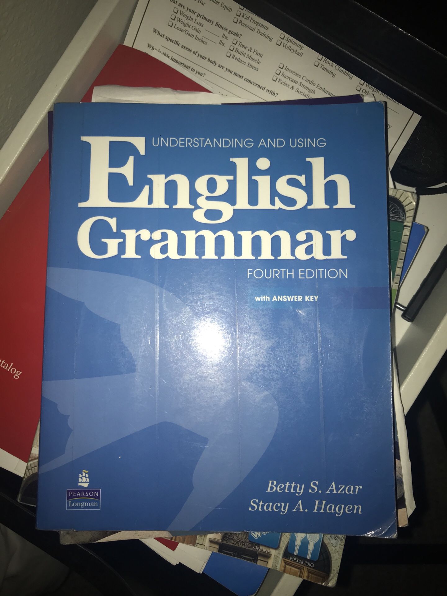 [w/answer key] English fourth edition esl book