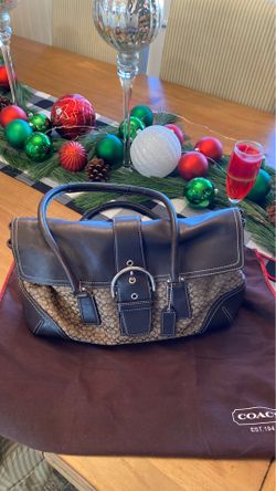 COACH handbag -Brown