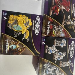 Heroscape Unpainted Miniatures Lot