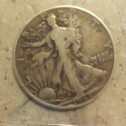 1942 Walking Liberty 