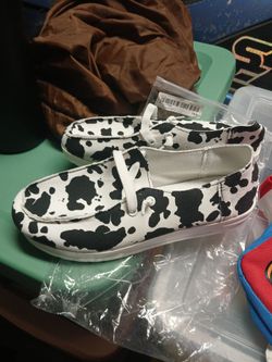 Shein  cow print  woman's shoes
