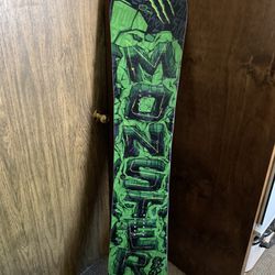 Limited Edition Monster Brand Snowboard 